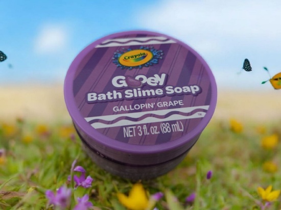 Gooey Bath Slime Soap, Gallopin' Grape, 3 fl. oz. (88 ml)
