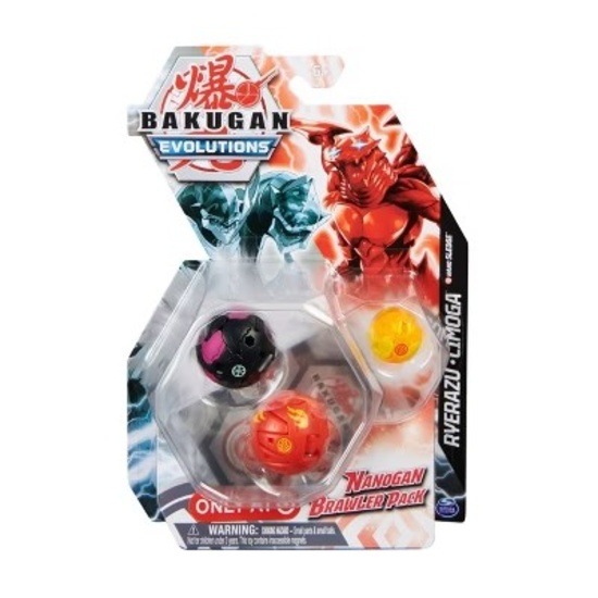 Bakugan Evolutions Nanogan Brawl Pack - Ryerazu and Cimoga