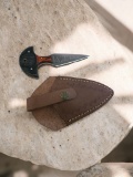 Damascus Handmade Knife with Sheath