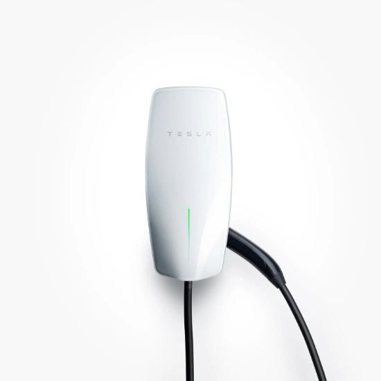 TESLA WALL CONNECTOR LEVEL 2 EV CHARGER, 48 AMPS/240V, 24-FT CABLE