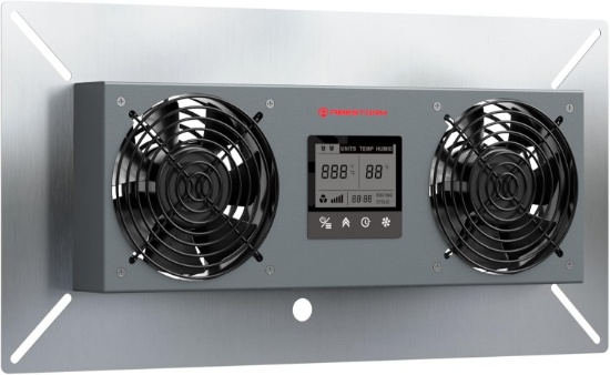 ABESTORM CRAWLSPACE VENTILATION FAN, WITH HUMIDISTAT, TEMP CONTROLLER, 240CFM AIR-OUT