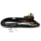 Utilitech 6-ft 4-Prong Black Dryer Appliance Power Cord