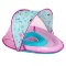 Aqua Swim School Grow-with-Me Baby Pool Float Boat for Infants, Pink Mermaid