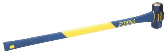 Estwing 8-lb Polished Face Steel Head Fiberglass Sledge Hammer