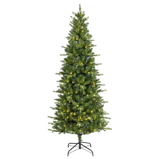 Everlands 9 ft. Pre-Lit Killington Fir Artificial Christmas Tree, Multicolor