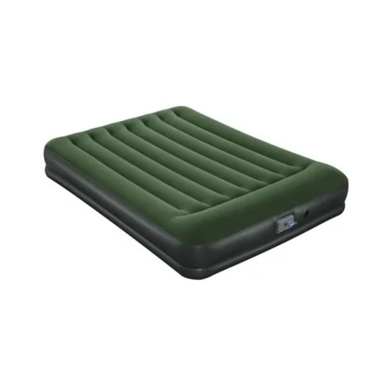 Ozark Trail Tritech Airbed, Queen, 14 inch, with In & Out Pump and Antimicrobial Coating