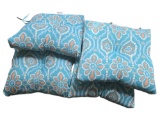 Seat Cushion Set of 4 -  Marbella Tile, 19
