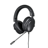 onn. Over-Ear Gaming Headset, Built-in Mic for PC, 6 ft Cable, Black