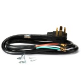 Utilitech 6-ft 4-Prong Black Dryer Appliance Power Cord