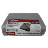 Hyper Tough Weather Resistant Medium Duty 12' x 24' Polyethylene Tarp