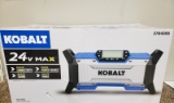 Kobalt 24-Volt Jobsite Radio-Bare, High Visibility Display - Tool Only