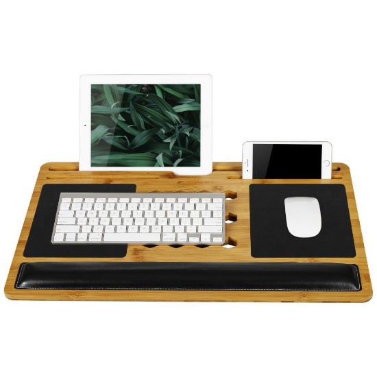 LAPGEAR BAMBOO LAP BOARD 22-IN TRADITIONAL BAMBOO LAP DESK