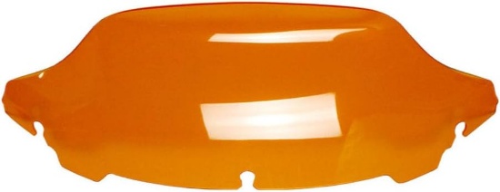 POWER JAMES ORANGE PMMA ACRYLIC 7.0" HEIGHT WINDSHIELD WINDSCREEN FOR HARLEY DAVIDSON 2014