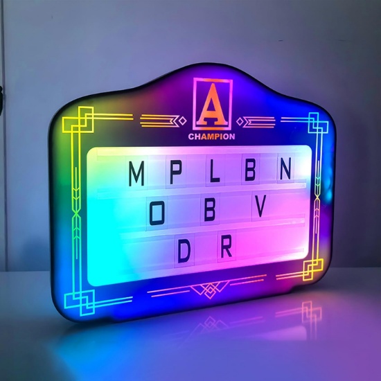 LED HANDHELD BOTTLE SERVICE DISPLAY SIGN, LED LETTER BOTTLE PRESENTER