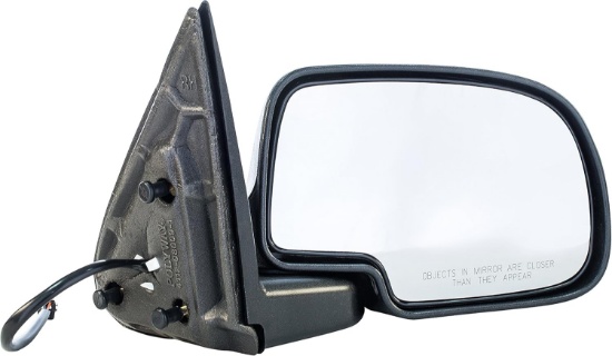 DEPENDABLE DIRECT RIGHT SIDE POWER FOLDING HEATED MIRROR COMPAT. W/00-05 CHEVY SUBURBAN, TAHOE YUKON