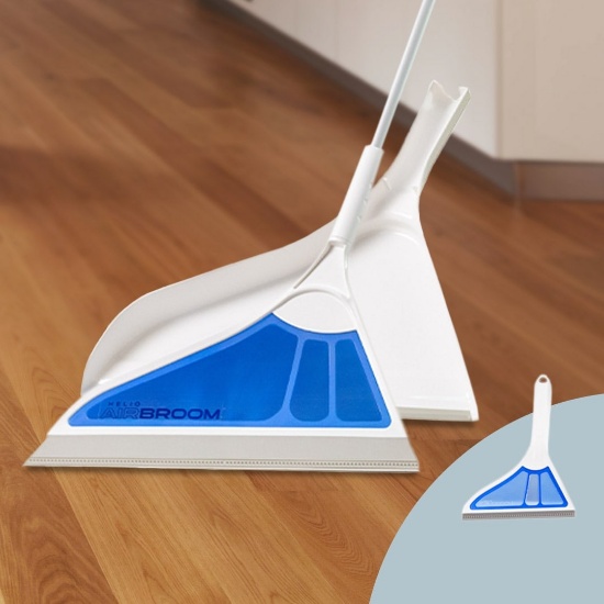 AIRBROOM MULTI-PURPOSE CLEANING TOOL, SWEEPS & CLEANS, LIGHTWEIGHT & DURABLE