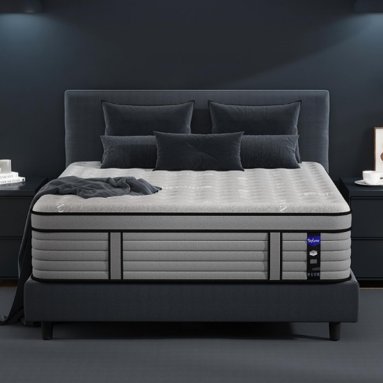2-Inch Gel Memory Foam Hybrid Firm Queen Mattress, Pressure & Back Pain Relief