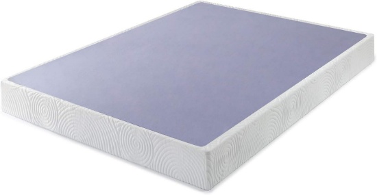 ZINUS METAL BOX SPRING, 7.5 INCH, STURDY STEEL, WOOD SLATS, EASY ASSEMBLY, KING