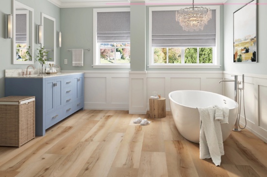 STAINMASTER HENLEY OAK BROWN 9-IN X 60-IN LUXURY VINYL PLANK (22.53-SQ FT/CARTON)
