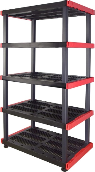 CX CRAFTSMAN 5-TIER STORAGE RACK, 200LBS/SHELF, (72.3 H X 40 W X 24 D), WEATHER-RESISTANT