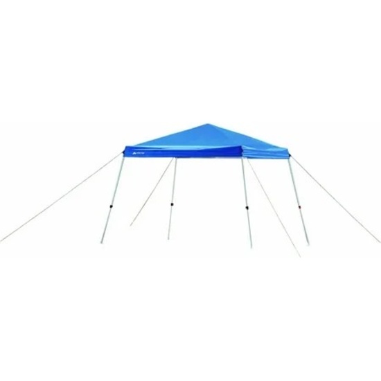 OZARK TRAIL 10' X 10' INSTANT SLANT LEG OUTDOOR CANOPY, BLUE