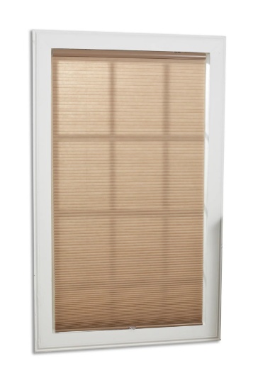 ALLEN + ROTH 23-IN X 72-IN LINEN LIGHT FILTERING CORDLESS CELLULAR SHADE