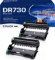 DR730 DRUM UNIT FOR BROTHER PRINTERS MFC/HL/DCP SERIES (2 PACK, NOT TONER)