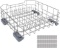 UPGRADED WD28X26099 DISHWASHER LOWER RACK FOR GE, REPLACES WD28X34744, WD28X10346, WD28X22506, ETC.