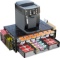 SIMPLE TRENDING COFFEE POD HOLDER FOR K CUPS, 2 TIER SLIDING DRAWER, HOLDS 63 LARGE/80 SMALL