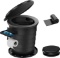 TRIPTIPS UPGRADE RETRACTABLE PORTABLE TOILET, ADJUSTABLE HEIGHT, FOLDABLE POTTY FOR CAMPING