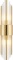MODERN GOLD-TONE CRYSTAL WALL SCONCE, VERTICAL ROD DESIGN, FOR LIVING ROOM, BEDROOM, BATHROOM