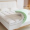 LAZYZIZI MEMORY FOAM TOPPER, QUEEN, 4