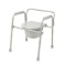 DRIVE MEDICAL FOLDING STEEL COMMODE