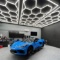 LED HEXAGON GARAGE LIGHT, 6500K HONEYCOMB 15 HEXAGONAL LIGHT W/RECTANGLE BORDER, IP54, 636W