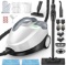 STEAM CLEANER, 28 ACCESSORIES, 1800W, 1.5L TANK, CHEMICAL-FREE, HEAVY DUTY