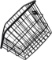 KISANGEL DETACHABLE BIKE REAR BASKET, STURDY METAL, EASY INSTALL & STORAGE, OUTDOOR USE