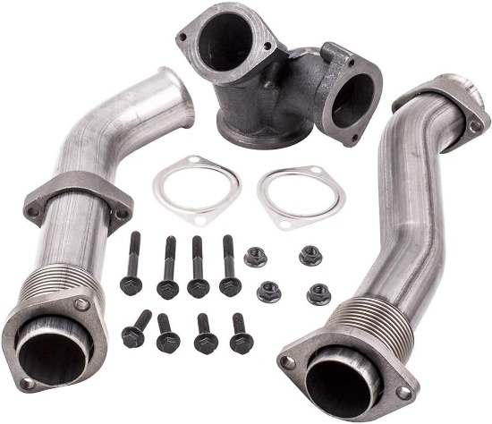 POWERSTROKE TURBO DIESEL MANIFOLD BELLOWED UP PIPES KIT