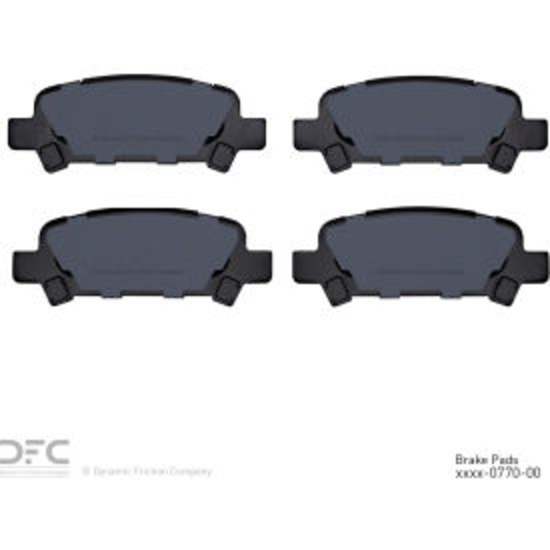 DYNAMIC FRICTION COMPANY 1115-0770-00 - ACTIVE PERFORMANCE PADS