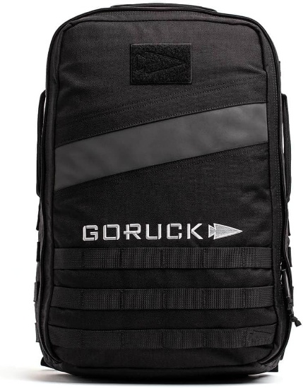 GORUCK RUCKER 4.0 20L BLACK - RUCKING BACKPACK W/RUCK PLATE POCKET & EXTRA PADDED STRAPS