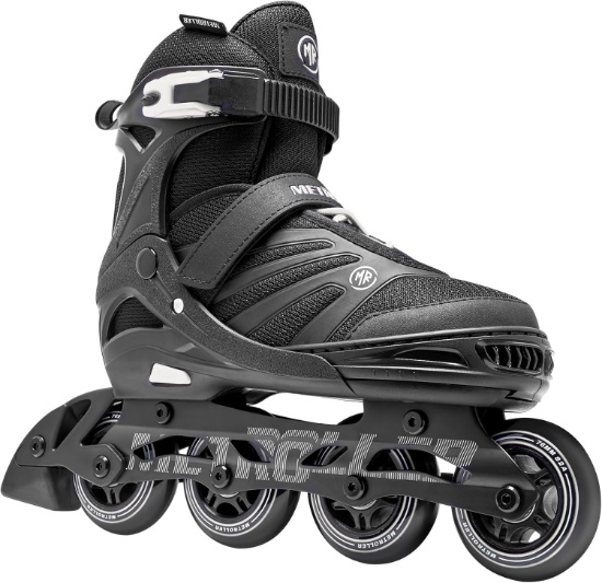 METROLLER ADJUSTABLE INLINE SKATES, X-LARGE - ADULT (9-12WOMEN/8-11MEN)