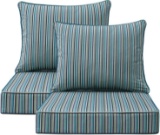 SUNBRELLA OUTDOOR PATIO CHAIR CUSHIONS, 24