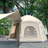 INFLATABLE TENT FOR CAMPING, LARGE BLOW UP TENT FOR CAMPING, EASY SET UP