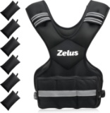 ZELUS WEIGHTED VEST FOR MEN & WOMEN | 4-32LB VEST WITH WEIGHTS FOR WORKOUTS & STRENGTH TRAINING