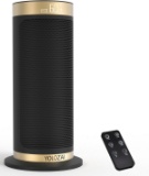 SPACE HEATER, 1500W PTC ELECTRIC, REMOTE, 90 OSCILLATION, TIMER, THERMOSTAT FOR LARGE ROOMS