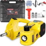 ELECTRIC CAR JACK, 5 TON 12V, E-IMPACT WRENCH, TIRE INFLATOR, LED (LIFTING: 6.1~17.7 INCH)