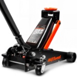 3 TON HEAVY DUTY HYDRAULIC FLOOR JACK (6600 LBS), LIFT RANGE 5.5