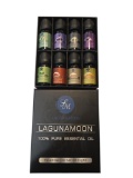 LAGUNAMOON 100% PURE ESSENTIAL OIL (SET OF 8)