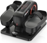 FUNMILY UNDER DESK ELLIPTICAL, LEG EXERCISER WITH DISPLAY, REMOTE CONTROL, FULLY ASSEMBLED