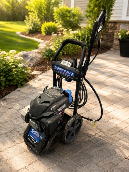 *POWERSTROKE 3100 PSI (2.4 GPM) GAS PRESSURE WASHER POWERED BY A YAMAHA 189CC ENGINE
