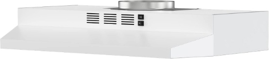 FIREGAS 30 IN UNDER-CABINET RANGE HOOD, 300 CFM, 2-SPEED, LED LIGHT, TOP VENT, DUCTED/DUCTLESS